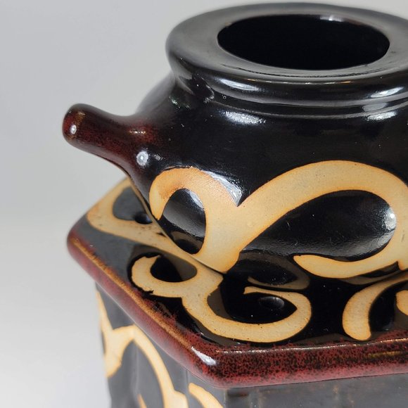 Ceramic Wax Melt Warmer Burner Melter Fragrance Teapot Stove Design for Home - Picture 2 of 8